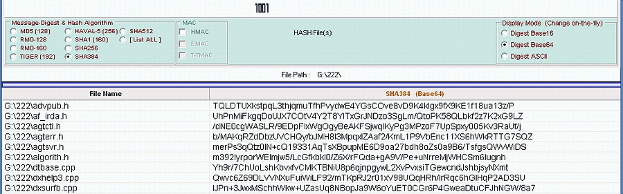 Base64 Encoding Chart